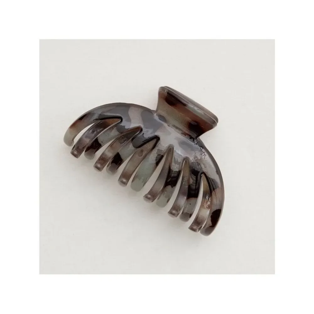 aerie Black Tan Marble Octopus Claw Hair Clip